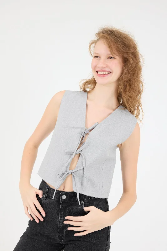 Front Tied Vest