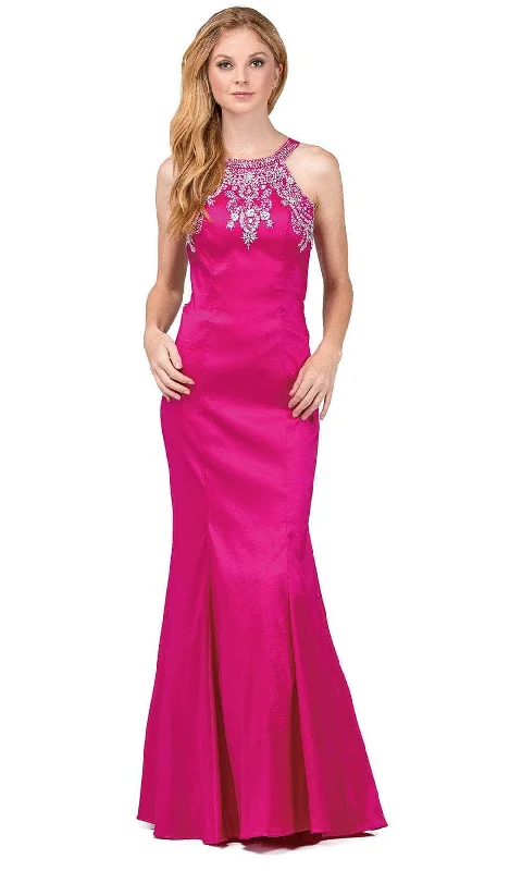 Dancing Queen 9943 - Beaded Ornate Mermaid Prom Gown