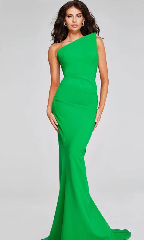 Jovani 40301 - Fitted One Shoulder Evening Dress