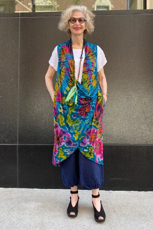 Dramatic Tie Dye Vest