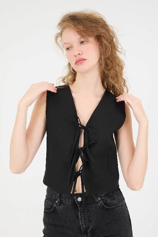 Front Tied Vest