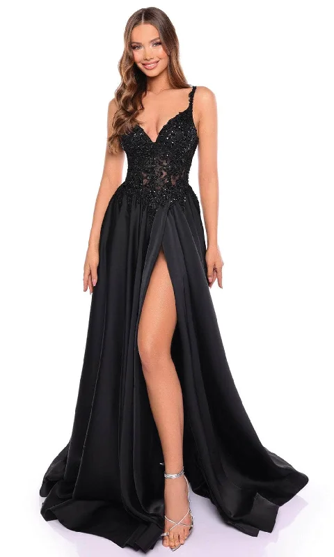 Amarra 88128 - Embroidered Sleeveless Prom Gown