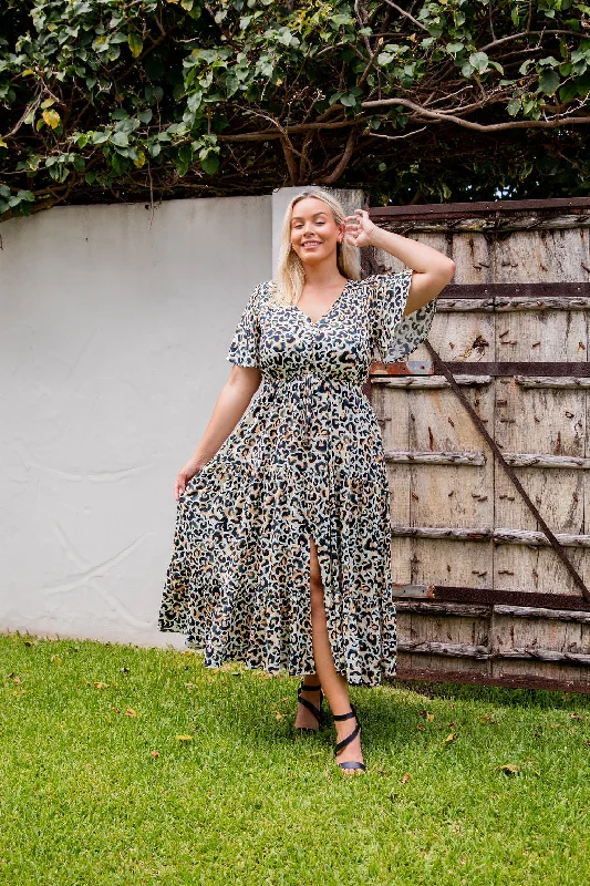 Bonnie Maxi Dress in Instinct