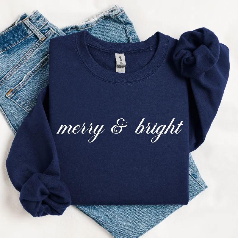 merry & bright • Navy Pullover