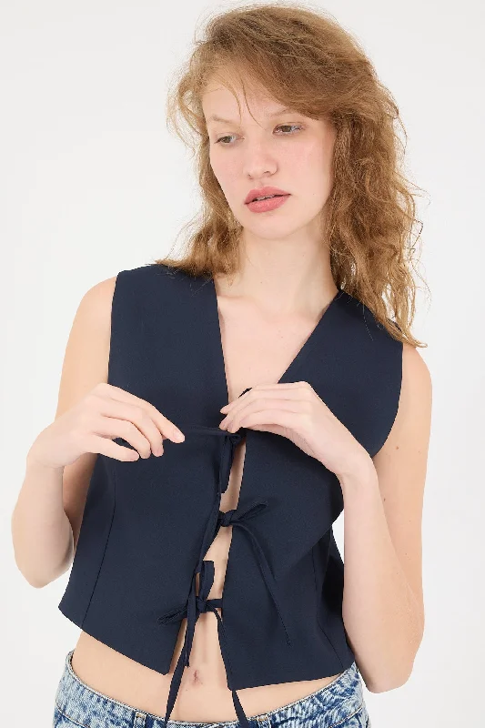 Front Tied Vest