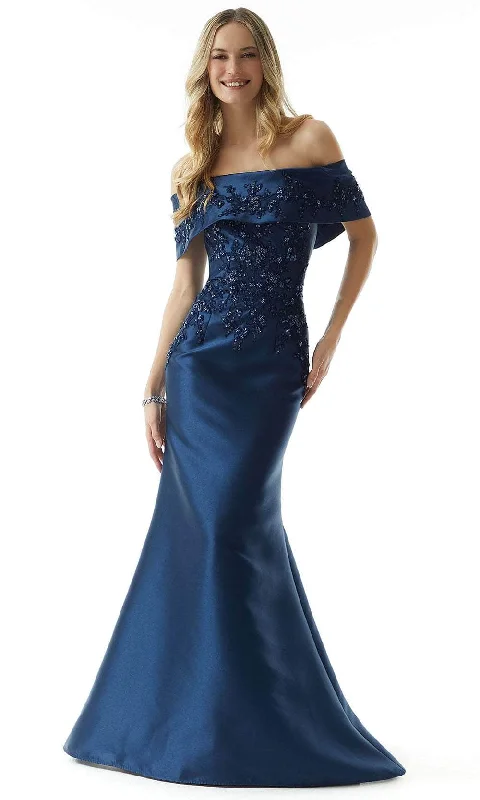 MGNY by Mori Lee 73019 - Satin Mermaid Evening Dress