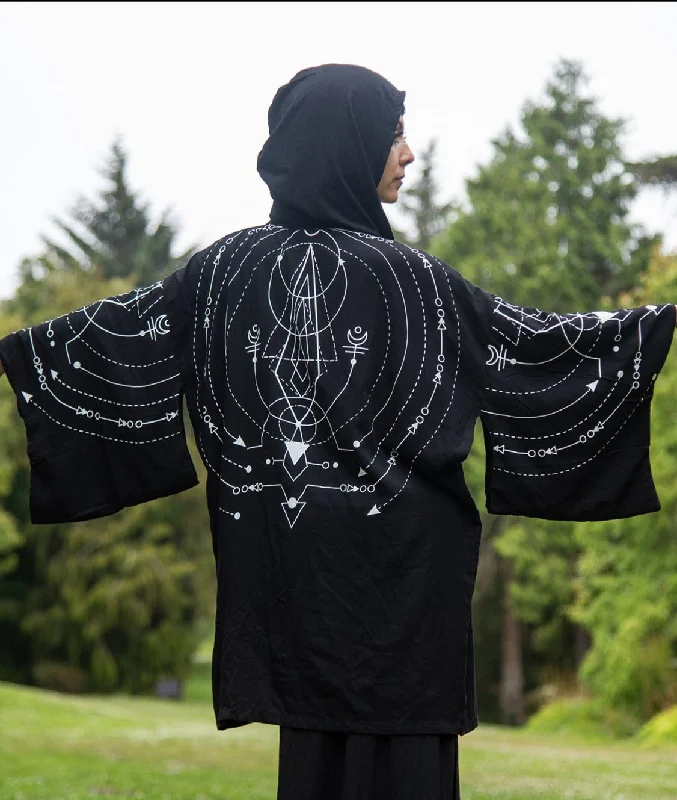 Circle Lunar Short Kimono