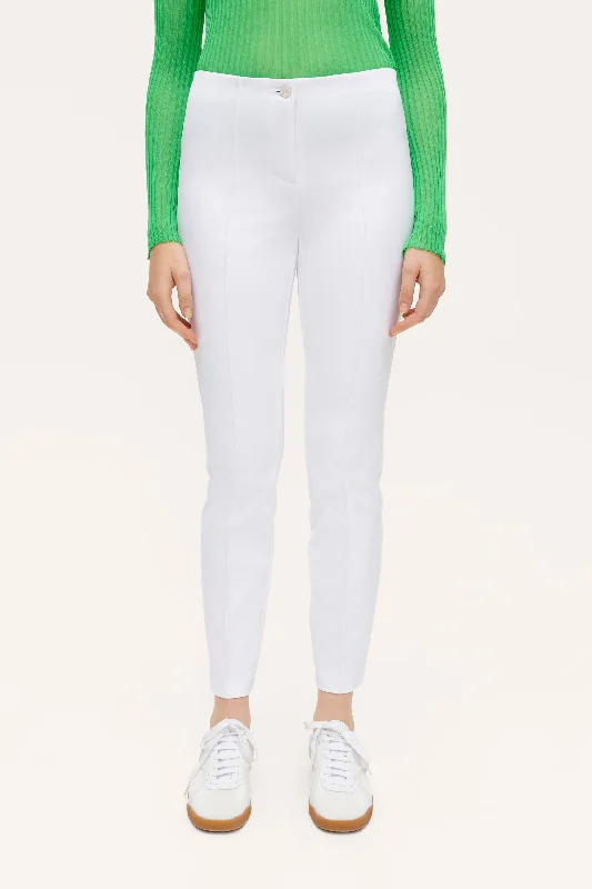 Cambio Ros Pant Pure White