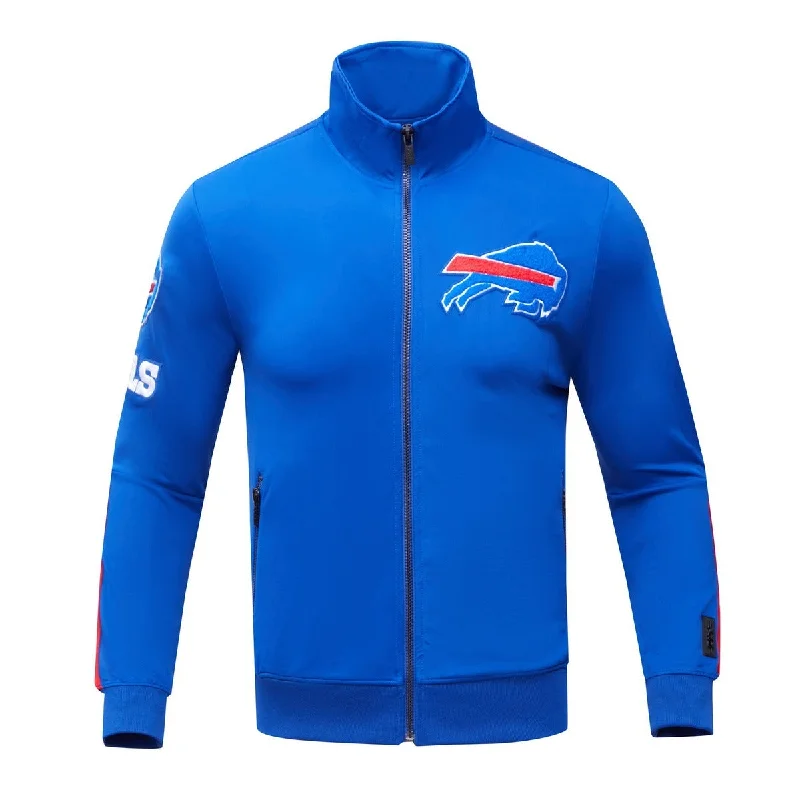 NFL BUFFALO BILLS CLASSIC MEN'S TRACK JACKET (ROYAL BLUE)